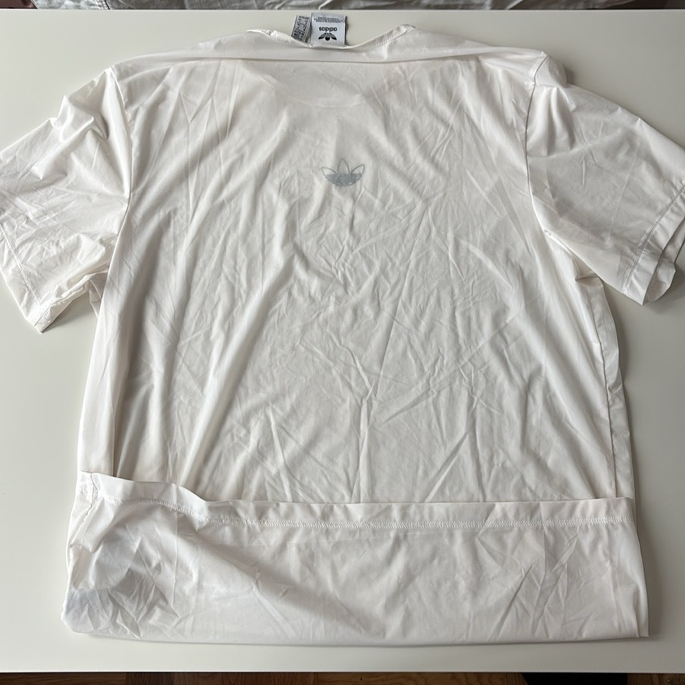 Adidas Transparent Oversized Workout Top - Picture 3 of 3